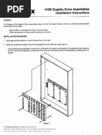 Qsimplex: 4100 Graphic Drive Assemblies Installation Instructions