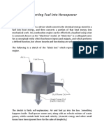 Converting Fuel into Horsepower: Understanding Thermal Efficiency