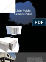 Light Weight Concrete Panel