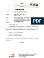 Carta de Adendas Al Contrato