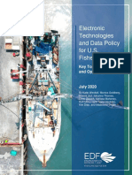 Electronic Technologies and Data Policy for U.S. Fisheries