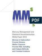 Mercury Management and Chemical Decontamination White Paper 2010