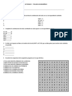 Actividad 5 - Teclado Alfanumerico