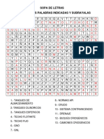 Sopa de Letras