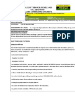 Flujo de caja proyectado para microempresa de sillas