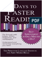 10 Days to Faster Reading_ Jump-Start Your Reading Skills With Speed Reading book