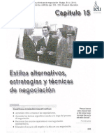 07) Estilos Alternativos - Estrategias y Tecnicas de Negociacion PDF