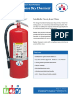 Badger Standard ABC Dry Chemical Fire Extinguishers
