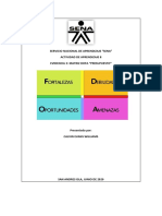 AA8 EV3 - Matriz Dofa Presupuesto - Calvin Evans