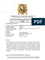 2020-I Silabo de Probabilidades y Estadistica