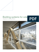 Building Systems For Solar Glazing: Integration in Building System