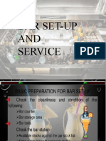 Bar Setup & Service Guide