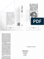 Arendt, Hannah. A Dignidade Da Política PDF