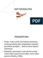 Terapi Modalitas