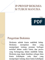 Prinsip-Prinsip Biokimia Dalam Tubuh Manusia: Oleh: Nur Aaliyah Mansur Sitti Umrah Arsyad Inan Rafidha