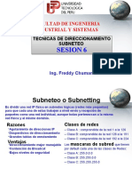 Subneteo: División de redes IP en subredes