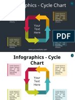 Infographics - Cycle Chart: Your Text Here