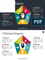 Infographics - 5 Element Diagram