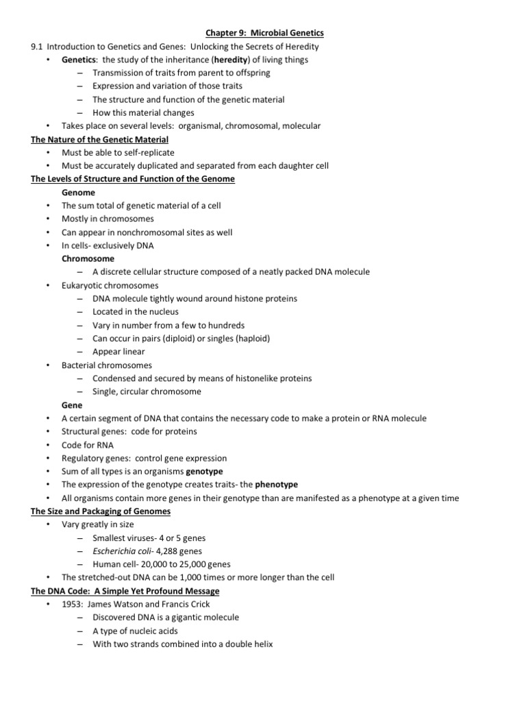 Chapter 9 Micro Pdf Ribosome Gene