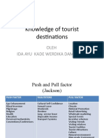Push Factor and Pull Factor - Tourism