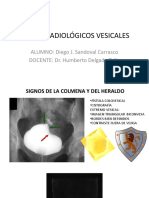 Signos Radiológicos Vesicales