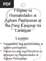 Kahulugan Ng Humanidades Pdf