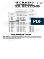 Computer Track Code FX: Horse Racing and Sports Betting