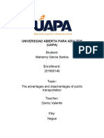 Universidad Abierta para Adultos (UAPA) : Marianny Garcia Santos
