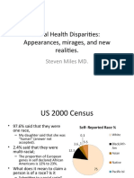 Racial Health Disparities: Appearances, Mirages, and New Realities