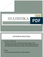 Distribusi Frekuensi Data Berkelompok