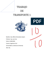 Trabajo de Transporte 1 Del 21 de Junio PDF
