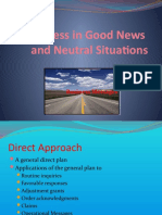 Good News Plan & Neutral Message Plan