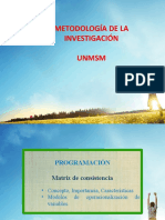 UNMSM Metodología de la Investigación - Matriz de Consistencia.pptx