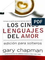 Los Cinco Lenguajes Del Amor Para Solteros - G. Chapman