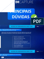 Acesso e captura de documentos na ferramenta TIM Capture