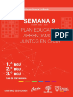 Semana 9-1, 2 Y 3BGU