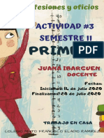 Actividad #3. Semestre Ii Plan Lector Español Matematicas Competencia Ciudadana Julio 28 Mariana Suares