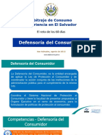 Arbitraje de Consumo en El Salvador PDF