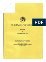 CPA Tariff 2008 PDF