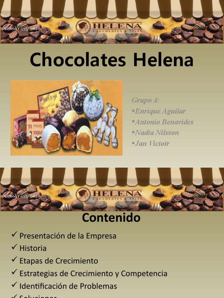 Grupo 4 Chocolates Helena PDF Chocolate Lima