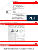 SBS intervino financiera TFC por mala gestión