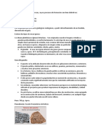 Trabajolas Rocas Son Agregados de Minerales Sólidos de Origen Natural