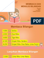 Membaca Dan Menulis Bilangan