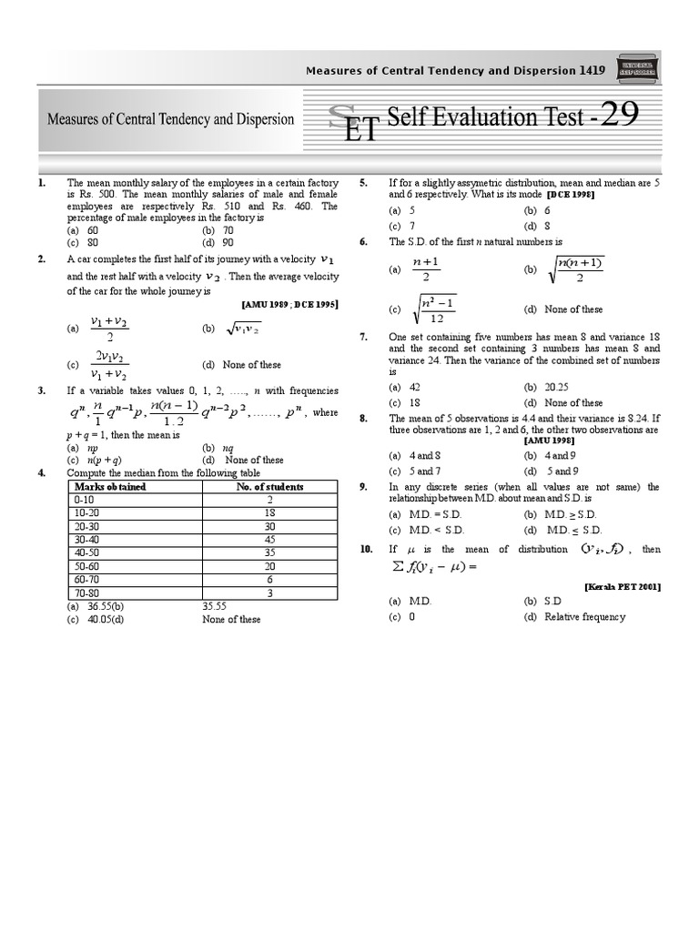 self-evaluation-test-chp-29-pdf-mean-standard-deviation