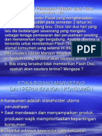 Etika Bidang Marketing