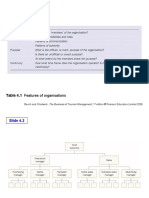 Slide 4.1: Table 4.1 Features of Organisations