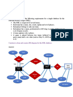 Mini-Case A.: Construct A Clean and Concise ER Diagram For The NHL Database