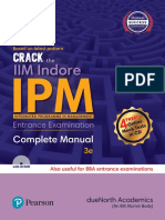 Duenorth Academics - Crack The IIM Indore IPM (Integrated Programme in Management) Complete Manual-Pearson (2017) PDF
