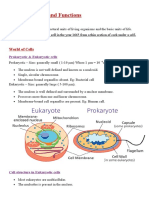 Cell - Structure and Functions: World of Cells