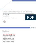 F5 Big-Ip: Local Traffic Manager (LTM) Training: Michel Thomatis, CCIE #6778